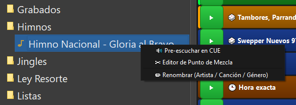Monitoreo CUE